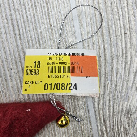 Mr Christmas Knee‎ Hugger Elf Santa 2024 African American Grey Beard - Picture 5 of 6